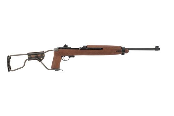 Auto Ordnance M1 Paratrooper .30 Carbine features a collapsible, paratrooper wire metal stock